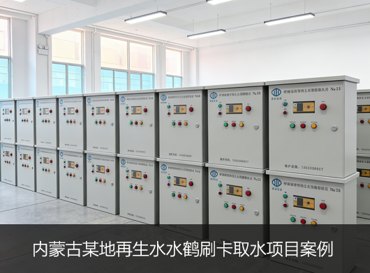 內蒙古某市再生水智能取水改造項目案例